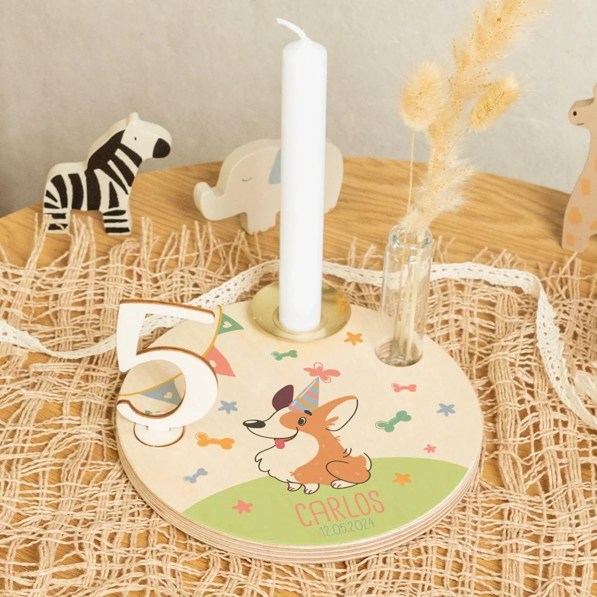 Bedruckter Geburtstagsteller für Kinder - Toon – Image 7
