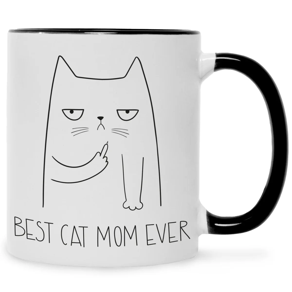 Bedruckte Tasse Best Cat Parent Ever – Image 4