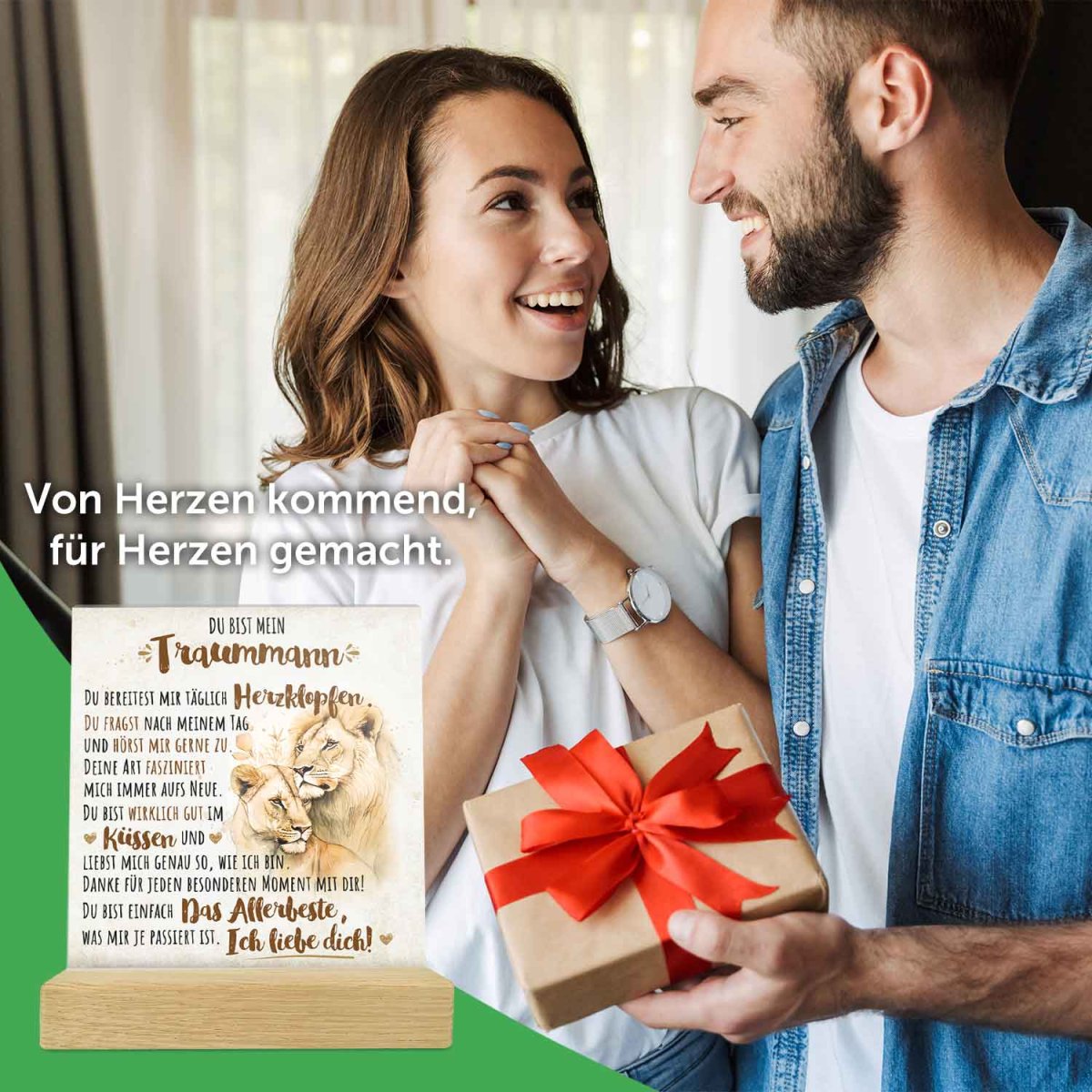 Acrylschild - Traumfrau / Traummann - Geschenk für den Partner zum Valentinstag – Image 8