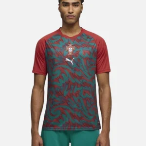 Maillot Pré-Match Portugal Coupe du Monde 2026 - Rouge
