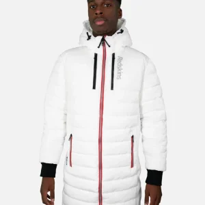 Doudoune longue Redskins Darren Swell - Blanc