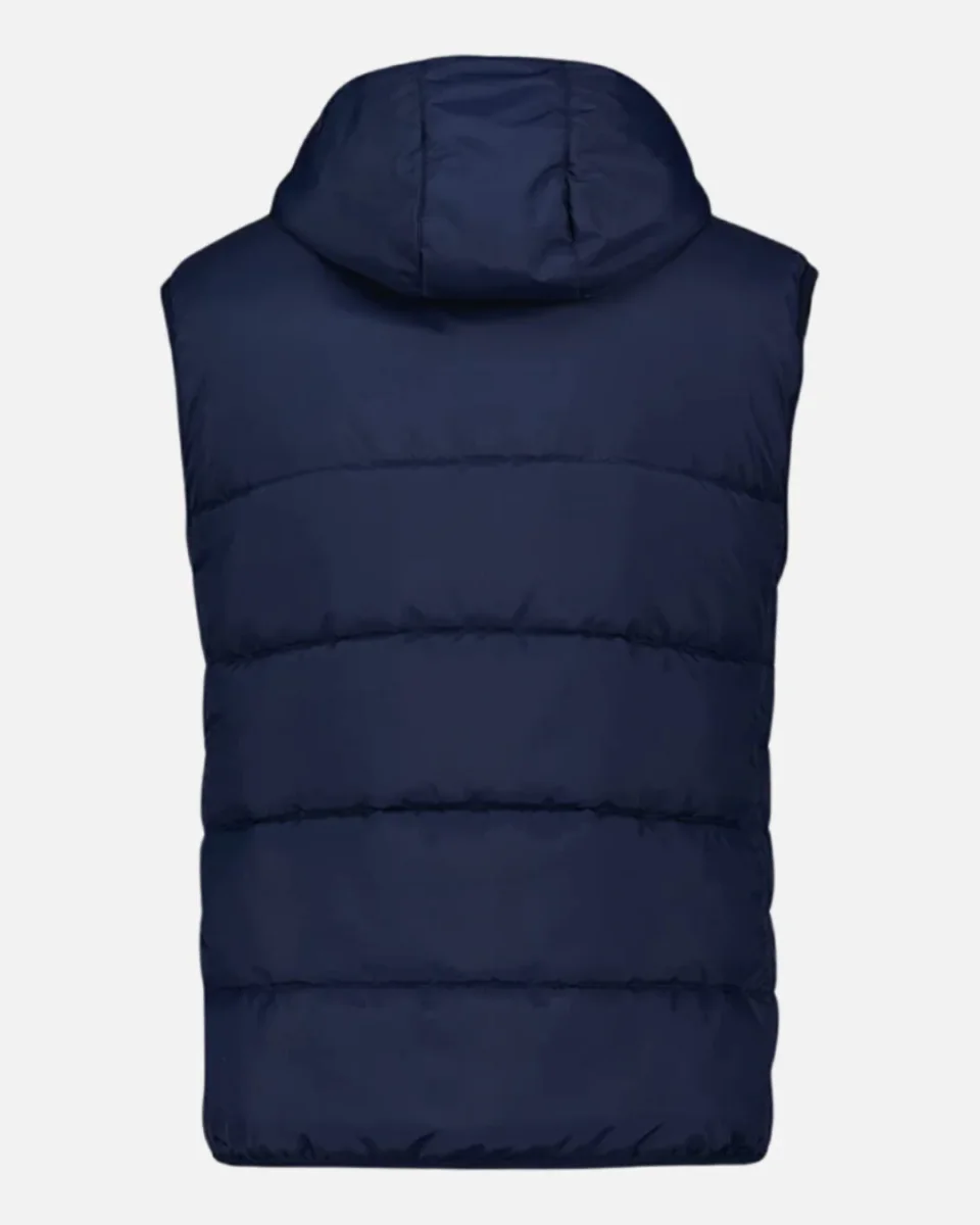 Doudoune sans manches Le Coq Sportif Tricolore - Bleu Marine – Image 3