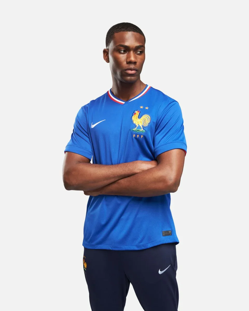 Maillot Domicile Equipe de France - Bleu