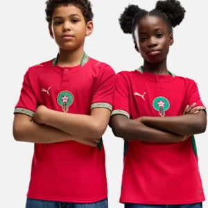 Maillot Domicile Maroc Coupe du Monde 2026 Junior - Rouge