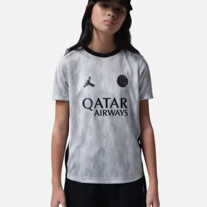 Maillot Pré-match PSG Pro Night Edition 2026 Junior - Blanc/Noir