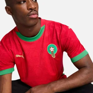 Maillot Domicile Maroc CAN 2025 - Rouge