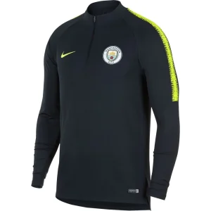 Haut d'entrainement Manchester City - Bleu Obsdienne/Vert - 2018/2019