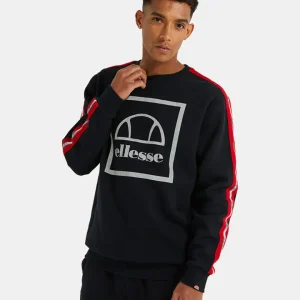 Sweat à capuche Ellesse Ellena - Noir/Rouge/Gris