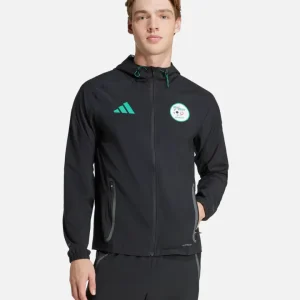 Veste de survêtement Algérie -  Noir